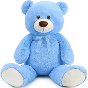 Giant Blue Teddy Bear Plush 130cm