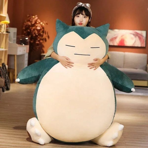 Giant Kawaii Snorlax Plush Toy - Soft, Cuddly, Perfect Gift for All Ages Giant Kawaii Snorlax Plush Toy - Soft, Cuddly, Perfect Gift for All Ages