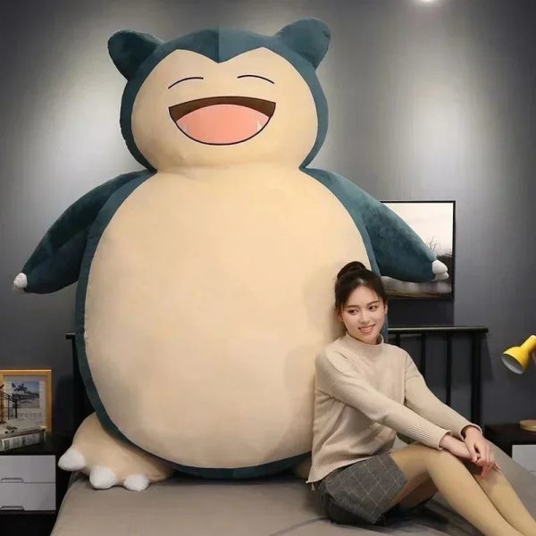 Giant Kawaii Snorlax Plush Toy - Soft, Cuddly, Perfect Gift for All Ages Giant Kawaii Snorlax Plush Toy - Soft, Cuddly, Perfect Gift for All Ages
