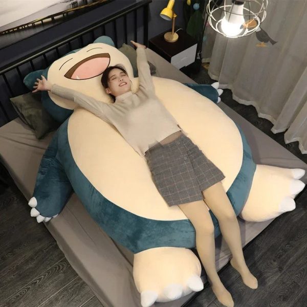 Giant Kawaii Snorlax Plush Toy - Soft, Cuddly, Perfect Gift for All Ages Giant Kawaii Snorlax Plush Toy - Soft, Cuddly, Perfect Gift for All Ages