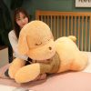 Giant Lying Dog Plush Pillow 80cm 100cm Giant Lying Dog Plush Pillow 80cm 100cm