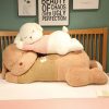 Giant Lying Dog Plush Pillow 80cm 100cm Giant Lying Dog Plush Pillow 80cm 100cm