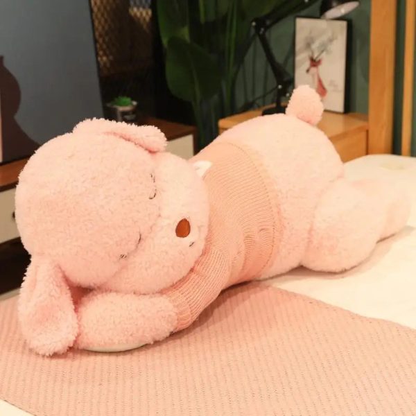 Giant Lying Dog Plush Pillow 80cm 100cm Giant Lying Dog Plush Pillow 80cm 100cm