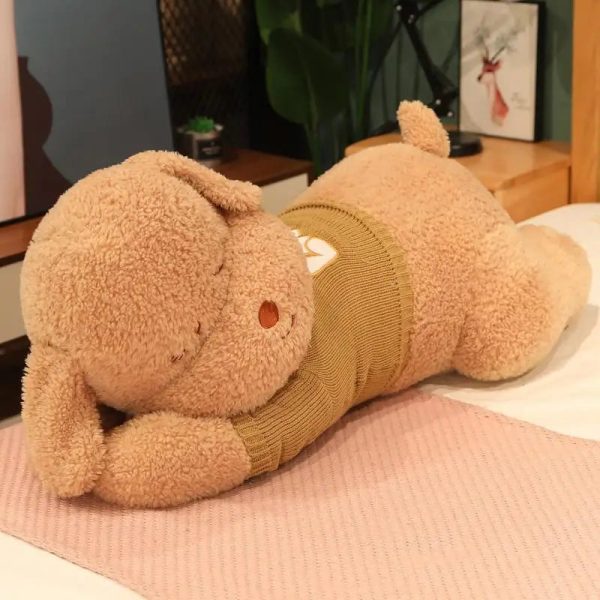 Giant Lying Dog Plush Pillow 80cm 100cm Giant Lying Dog Plush Pillow 80cm 100cm
