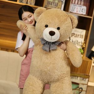 Giant Teddy Bear Plush Hugging Pillow 105 cm
