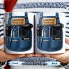 Gift A Unique Personalized Mug For Stylish Hairdressers, Hairstyling Tools And Barber's Apron - Personalized Custom Coffee Mug - FAM340_MG