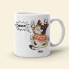 Gift For Cat Lover, Personalized Mug, Cat Scratching Mug, Christmas Gift Gift For Cat Lover, Personalized Mug, Cat Scratching Mug, Christmas Gift