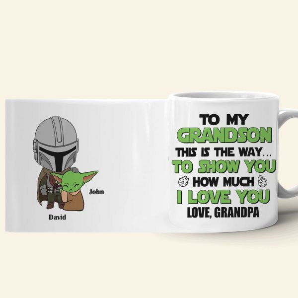 Gift For Grandchild Personalized Grandpa Coffee Mug 05HTTN280723HH