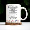 Gift Of Life And Love Between Grandma And Granddaughter - Personalized Custom Coffee Mug - GDT121_MG