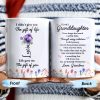 Gift Of Life And Love Between Grandma And Granddaughter - Personalized Custom Coffee Mug - GDT121_MG