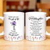Gift Of Life And Love Between Grandma And Granddaughter - Personalized Custom Coffee Mug - GDT121_MG