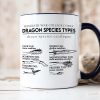Gifts For Book Lover Coffee Mug Dragon Species Types 03HUHN120324 Gifts For Book Lover Coffee Mug Dragon Species Types 03HUHN120324