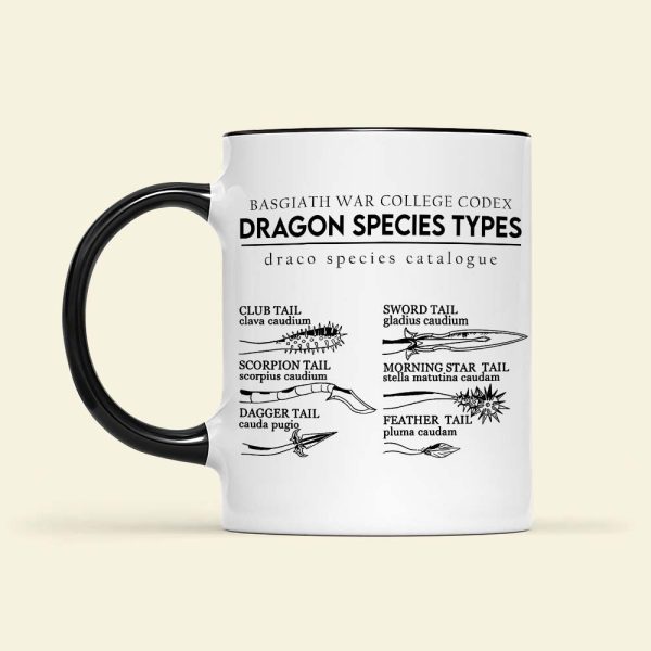 Gifts For Book Lover Coffee Mug Dragon Species Types 03HUHN120324 Gifts For Book Lover Coffee Mug Dragon Species Types 03HUHN120324