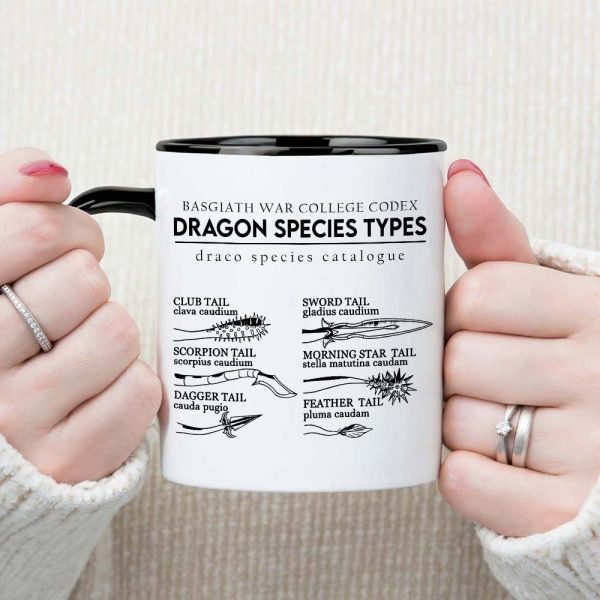 Gifts For Book Lover Coffee Mug Dragon Species Types 03HUHN120324 Gifts For Book Lover Coffee Mug Dragon Species Types 03HUHN120324