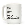 Girl, Boy, An Experience Checklist Coffee Mug Girl, Boy, An Experience Checklist Coffee Mug