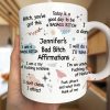 Girl's Daily Affirmations - Personalized Mug Girl's Daily Affirmations - Personalized Mug