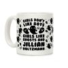 Girls Don't Like Boys Girls Like Ghosts and Jillian Holtzmann Coffee Mug Girls Don't Like Boys Girls Like Ghosts and Jillian Holtzmann Coffee Mug
