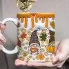 Gnome Fall Halloween Gift Thanksgiving Gift Mug HO82 891342