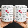 God Says You Are Amazing, Beautiful, Strong Mug - Personalized Custom Coffee Mug - FTH114_MG God Says You Are Amazing, Beautiful, Strong Mug - Personalized Custom Coffee Mug - FTH114_MG