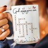 God Says You Are Scrabble Affirmation Words - Personalized Mug God Says You Are Scrabble Affirmation Words - Personalized Mug