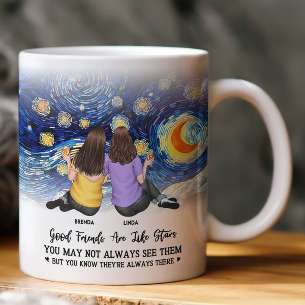 Good Friends Are Like Star - Personalized Mug Good Friends Are Like Star - Personalized Mug