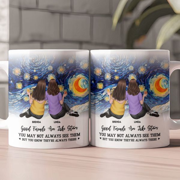 Good Friends Are Like Star - Personalized Mug Good Friends Are Like Star - Personalized Mug