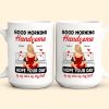 Good Morning Handsome - Personalized Mug Good Morning Handsome - Personalized Mug