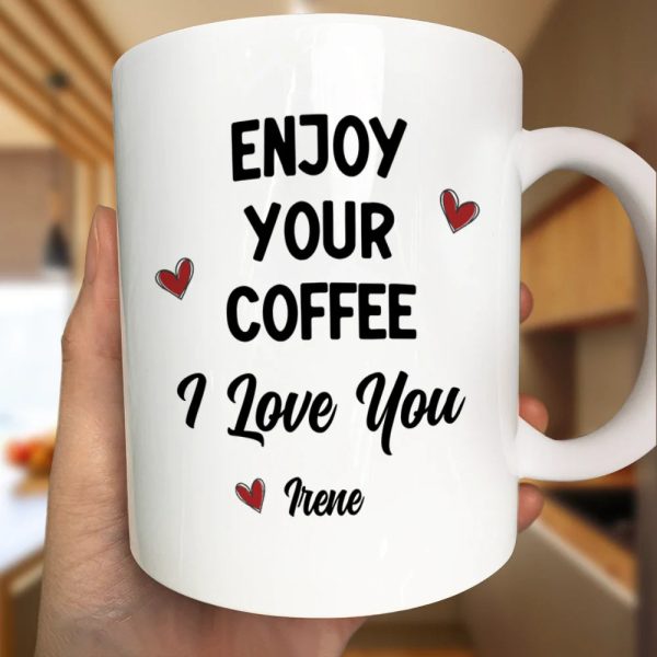 Good Morning Handsome Beautiful - Personalized Mug Good Morning Handsome Beautiful - Personalized Mug