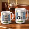 Good Morning Human Servant - Gift For Pet Lover - Personalized Custom White Edge-to-Edge Mug