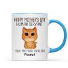Good Morning Human Servant - Personalized Mug - Gift For Cats Lovers, Cat Mom, Cat Dad