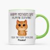 Good Morning Human Servant - Personalized Mug - Gift For Cats Lovers, Cat Mom, Cat Dad