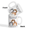 Good Morning Human Servant, Funny Cat Lover Mug, Gift For Cat Dad, Cat Mom