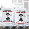 Good Morning Human Servant Quirky Cats Personalized Mug
