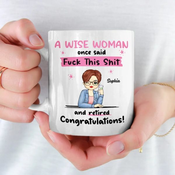 Goodbye Tension, Hello Pension - Coworker Personalized Custom Mug - Appreciation, Retirement Gift For Coworkers, Work Friends, Colleagues Goodbye Tension, Hello Pension - Coworker Personalized Custom Mug - Appreciation, Retirement Gift For Coworkers, Work Friends, Colleagues