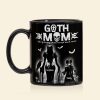 Gothic Mom And Daughter Black Mug Personalized Coffee Mug, Mother's Day Gift BLM-03qhqn150423 Gothic Mom And Daughter Black Mug Personalized Coffee Mug, Mother's Day Gift BLM-03qhqn150423