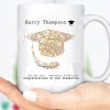 Graduation Map Personalised Mug H240