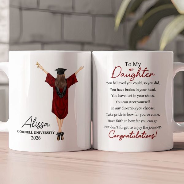Graduation You Believed You Could So You Did - Personalized Mug Graduation You Believed You Could So You Did - Personalized Mug