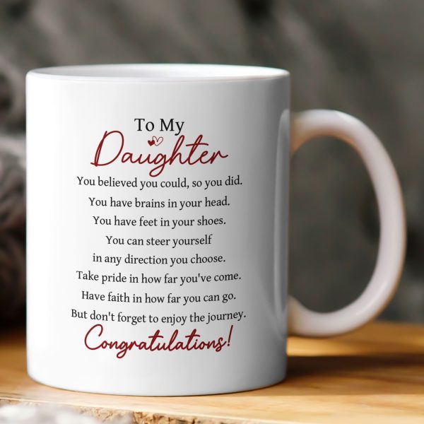 Graduation You Believed You Could So You Did - Personalized Mug Graduation You Believed You Could So You Did - Personalized Mug