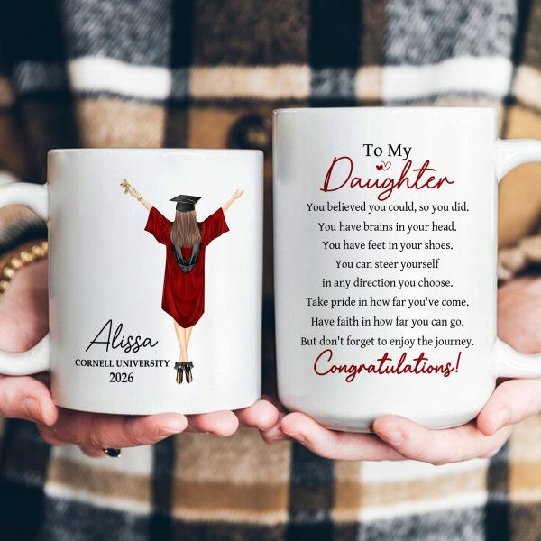 Graduation You Believed You Could So You Did - Personalized Mug Graduation You Believed You Could So You Did - Personalized Mug