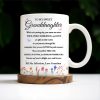 Granddaughter Pansy Flower Wildflower Love Message - Personalized Custom Coffee Mug - GDT191_MG