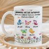 Grandkids Are Like Butterflies, Each One is Beautiful Personalized 3D Inflated Effect Mug, Gift for Grandma