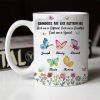 Grandkids Are Like Butterflies, Each One is Beautiful Personalized 3D Inflated Effect Mug, Gift for Grandma