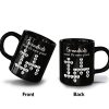 Grandkids Make Life Grand Crossword Puzzle Art Gift For Grandma Personalized Mug