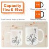 Grandma Grandchildren Holding Hand Floral Pattern - Personalized Mug Grandma Grandchildren Holding Hand Floral Pattern - Personalized Mug