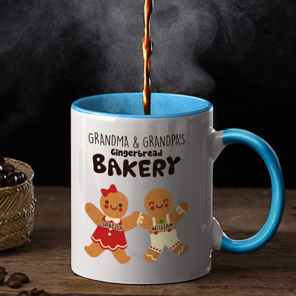 Grandma Grandpa Mom Dad Perfect Batch - Gift For Mom, Dad, Grandparents - Personalized Accent Mug Grandma Grandpa Mom Dad Perfect Batch - Gift For Mom, Dad, Grandparents - Personalized Accent Mug