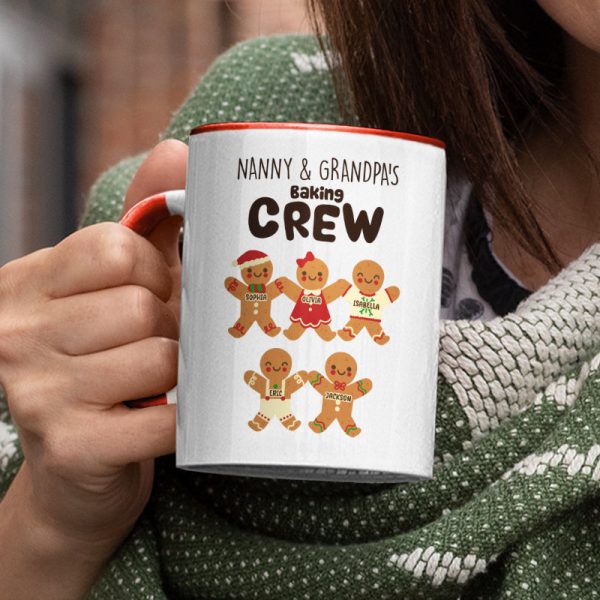 Grandma Grandpa Mom Dad Perfect Batch - Gift For Mom, Dad, Grandparents - Personalized Accent Mug Grandma Grandpa Mom Dad Perfect Batch - Gift For Mom, Dad, Grandparents - Personalized Accent Mug