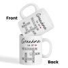 Grandma Mom Est. Crossword Puzzle Art Personalized Mug Grandma Mom Est. Crossword Puzzle Art Personalized Mug