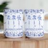 Grandma's Garden - Custom Kids Birth Flower Toile De Jouy - Personalized Mug Grandma's Garden - Custom Kids Birth Flower Toile De Jouy - Personalized Mug