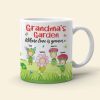 Grandma's Garden Personalized Cute Flowers Coffee Mug Gift For Grandma Grandma's Garden Personalized Cute Flowers Coffee Mug Gift For Grandma