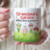 Grandma's Garden Personalized Cute Flowers Coffee Mug Gift For Grandma Grandma's Garden Personalized Cute Flowers Coffee Mug Gift For Grandma